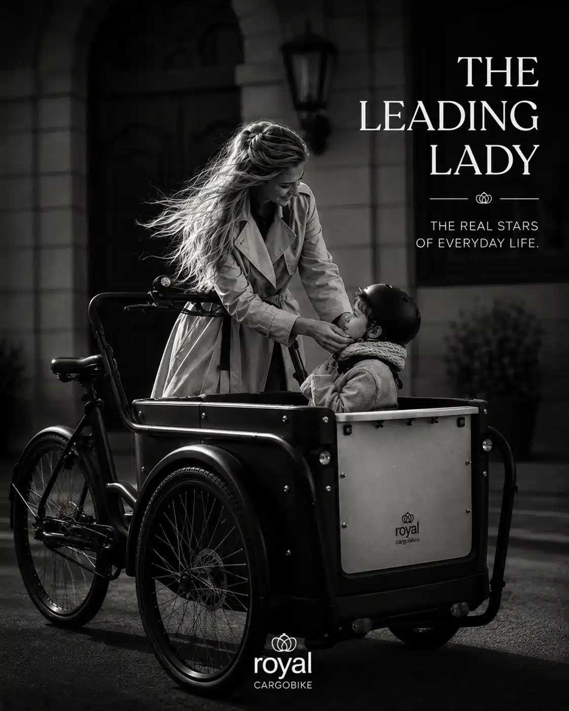 The Leading Lady – mamma hjälper sitt barn i Royal Cargobike